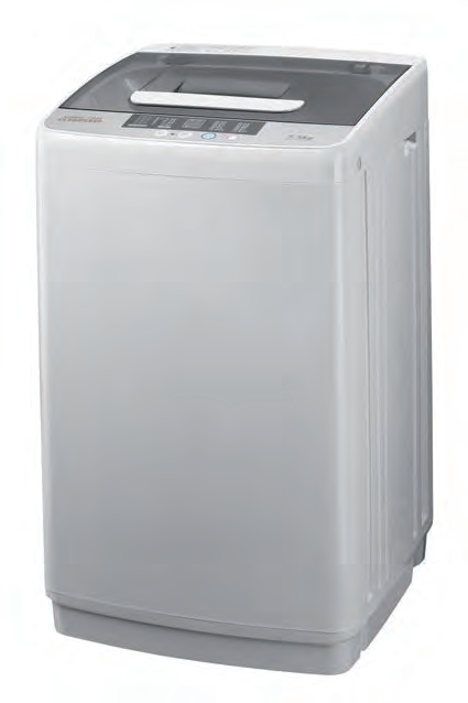 Machine à laver automatique en plastique à chargement par le haut